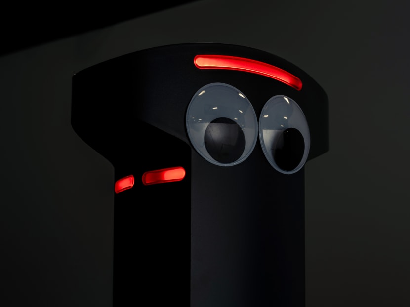 A supermarket robot from Badger Technologies in Memphis, Tennessee, on Dec 18, 2019. As automation comes to retail industries, companies are giving machines more humanlike features in order to make them liked, not feared. A supermarket robot from Badger Technologies in Memphis, Tennessee, on Dec 18, 2019. As automation comes to retail industries, companies are giving machines more humanlike features in order to make them liked, not feared.