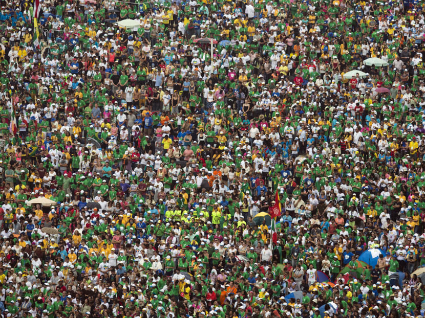 A look at biggest gatherings ahead of Pope Francis’ Manila Mass