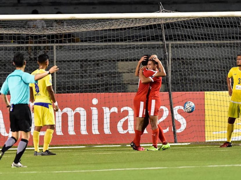 Plazibat salvages away draw for Home in AFC Cup match against Global
