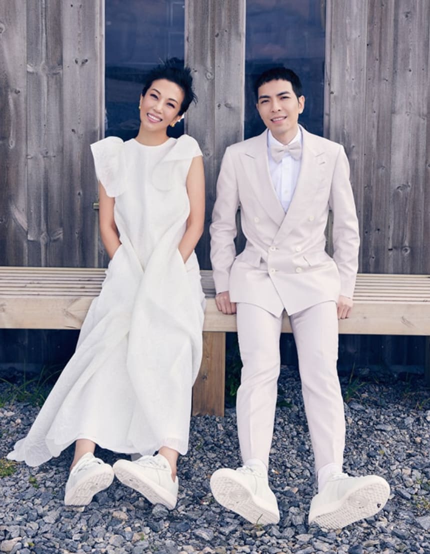 Jam Hsiao, 36, & Summer Lin, 50, Just Got Married And Here Are Their