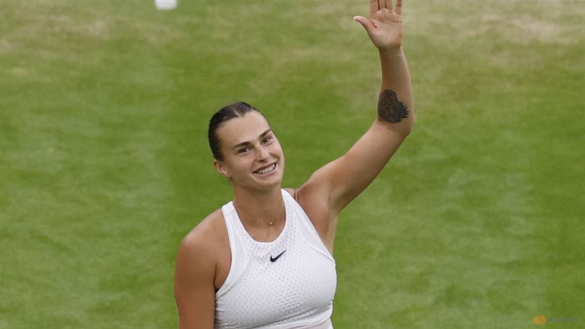 Sabalenka back in the groove in third round win - CNA