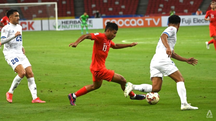 Singapore beat Philippines, maintain winning start to Suzuki Cup Singapore beat Philippines, maintain winning start to Suzuki Cup