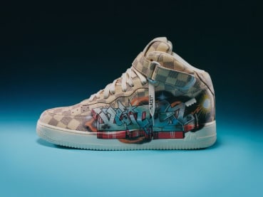 A Virgil Abloh-created sneaker exhibit opens in New York