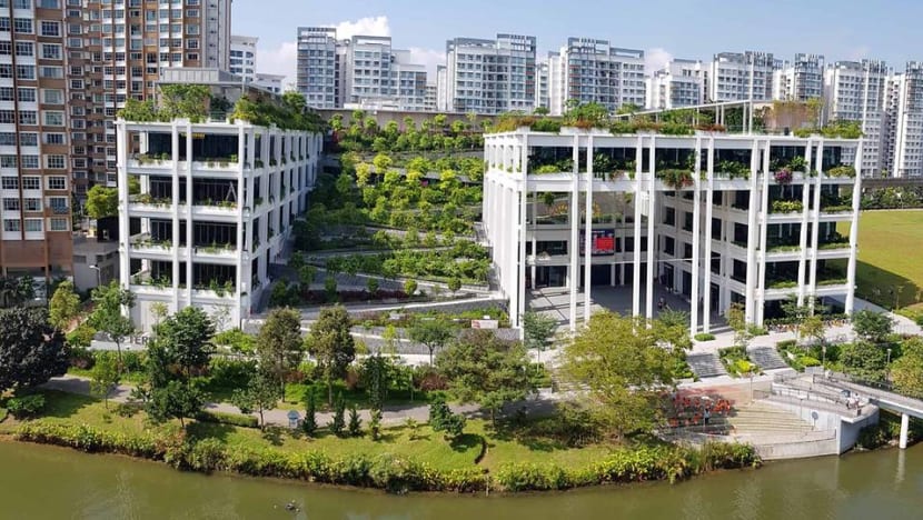 HDB's first new-generation neighbourhood centre opens in Punggol HDB's first new-generation neighbourhood centre opens in Punggol