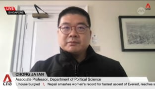 Associate Professor Chong Ja Ian on China's military drills around Taiwan