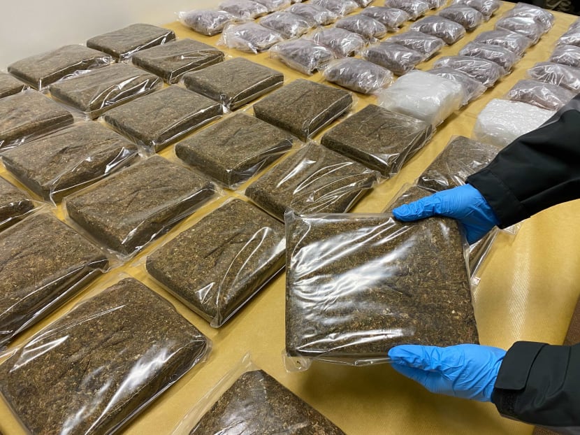 In its latest drug bust on April 16, 2021, the Central Narcotics Bureau said that the drugs seized were enough to feed more than 12,000 abusers for a week.