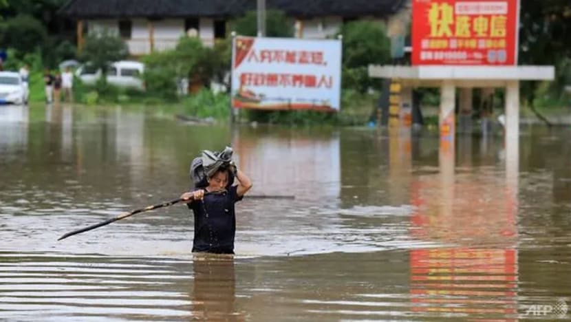 5 terkorban, ribuan terkandas akibat hujan lebat di selatan China