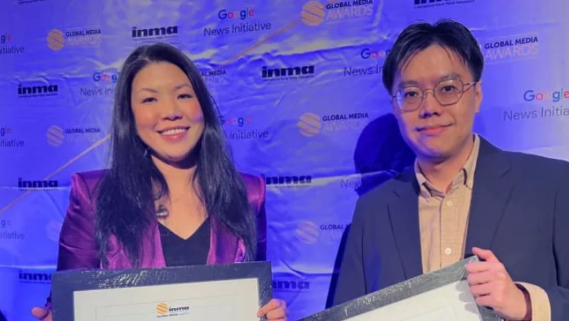 Huraian sunting video AI Mediacorp, Cabaran Wartawan Muda diiktiraf di Anugerah Media Global INMA