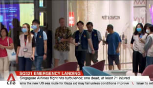 SIA relief flight arrives at Changi Airport with passengers, crew shaken by SQ321 turbulence