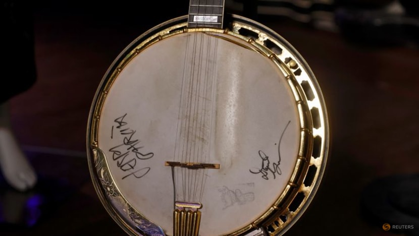 Eric Clapton, Elvis Presley guitars hit the auction block Eric Clapton, Elvis Presley guitars hit the auction block