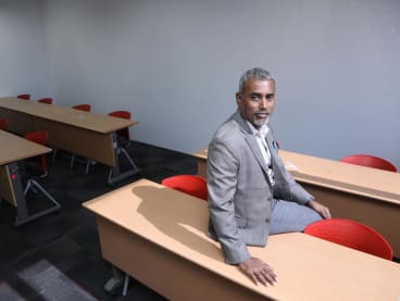 Mr Rathakrishnan Govind, 57, is chief executive officer of London School of Business and Finance, which has been operating in Singapore since 2010.
