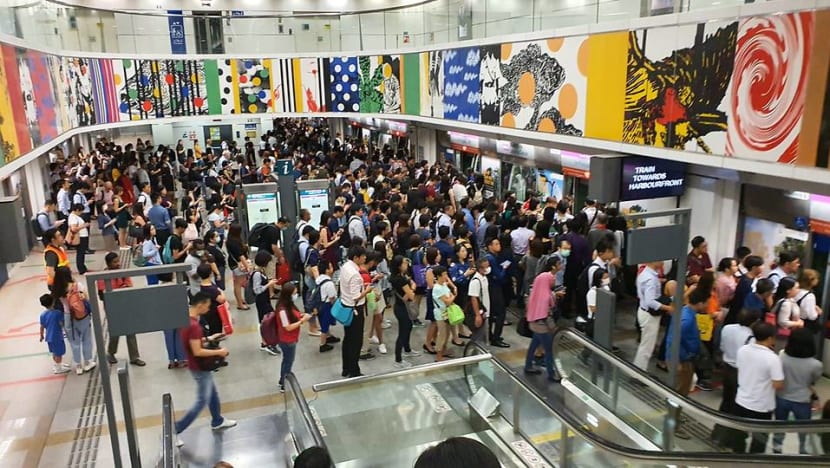 Power fault disrupts train service along North-East Line during morning rush hour