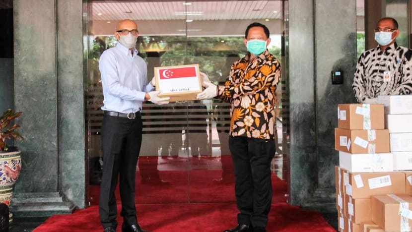 Singapore sends additional medical supplies to support Indonesia's fight against COVID-19