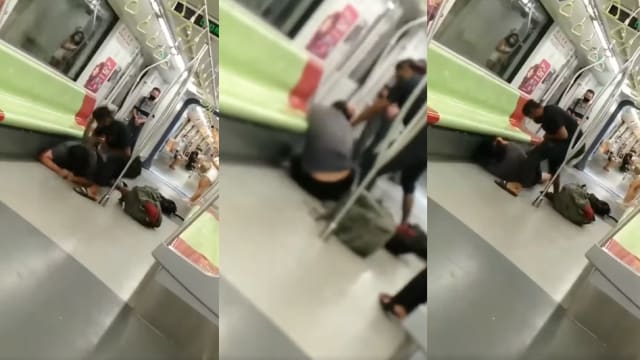 地铁上打人  40岁男子在公共滋扰罪下被捕