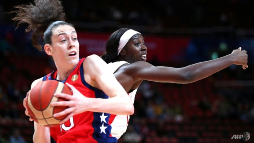 Record-breaking US set up basketball World Cup final against China Record-breaking US set up basketball World Cup final against China
