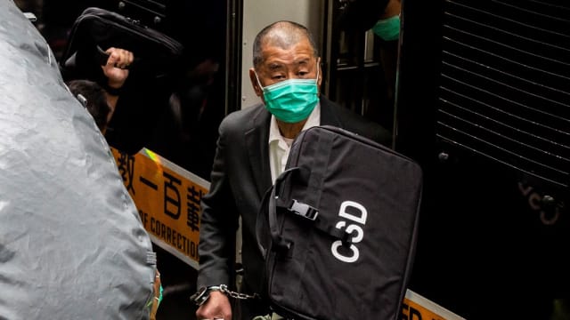 黎智英案在香港开审 审讯或将历时80天 