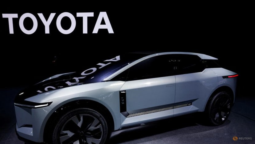 Toyota more than doubles quarterly profit, shares surge