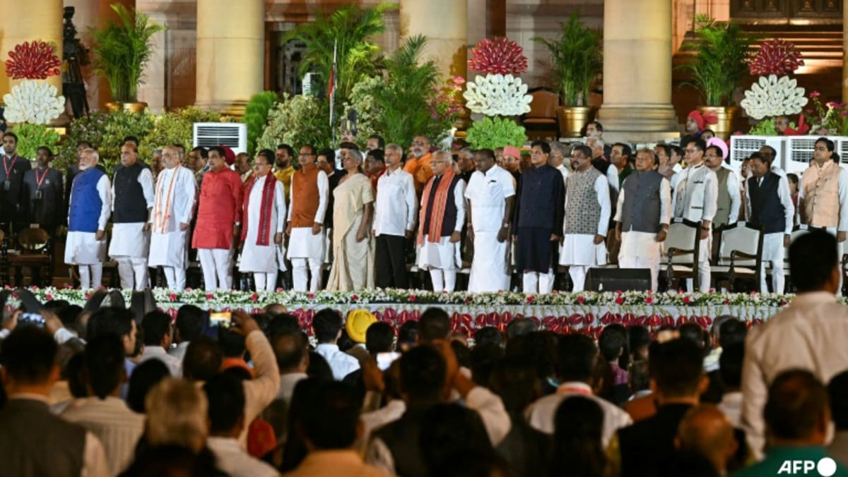 Indian Prime Minister Modi unveils coalition cabinet dominated by his party