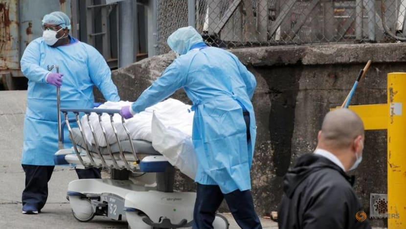 US coronavirus death toll rises past 3,000 on deadliest day