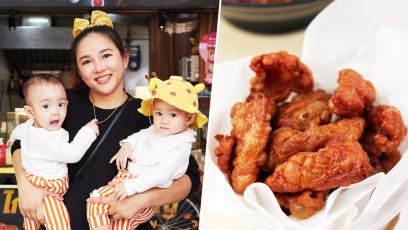 Addictive Fried Chicken Skin & Wings By Thai Hawker Who Names Stall After Twins