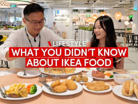 How does IKEA Singapore make its meatballs and come up with new dishes?