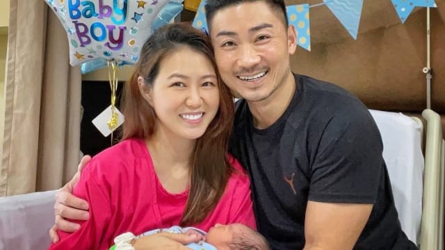 沈志豪、郑可为喜迎三宝！