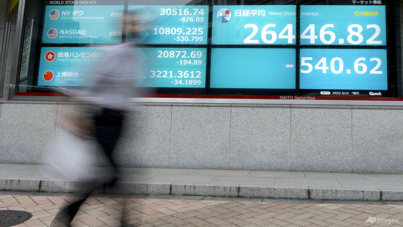 Most Asian markets on recession fears, Bank of Japan in focus Most Asian markets on recession fears, Bank of Japan in focus