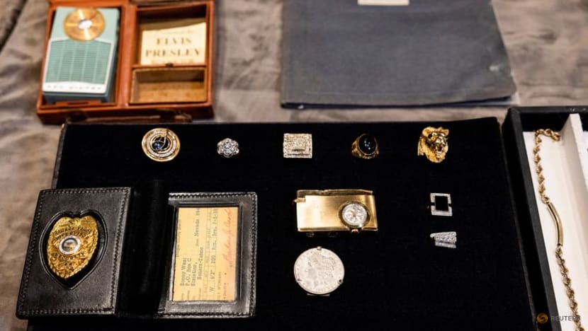 Elvis Presley's jewelleryon auction with Priscilla Presley's support Elvis Presley's jewelleryon auction with Priscilla Presley's support