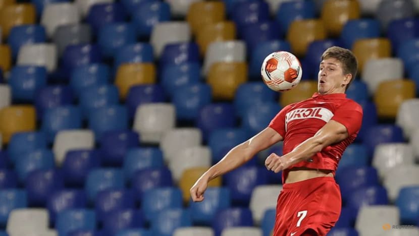 Sobolev double earns Spartak victory over Napoli Sobolev double earns Spartak victory over Napoli