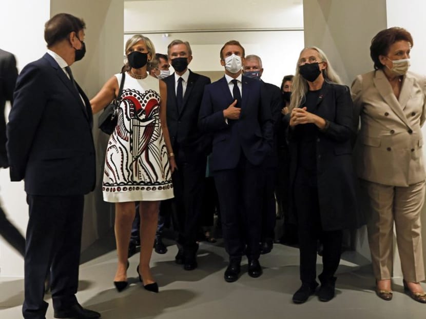 Macron inaugurates Morozov art collection exhibit in Paris Macron inaugurates Morozov art collection exhibit in Paris