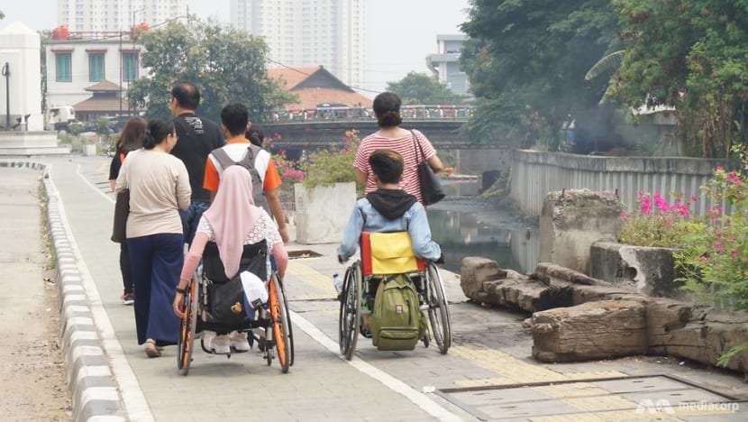Tours for people with disabilities in Jakarta put accessibility infrastructure to the test