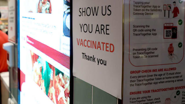 逾五家餐饮场所未查顾客疫苗接种状态 当局本周末将开罚