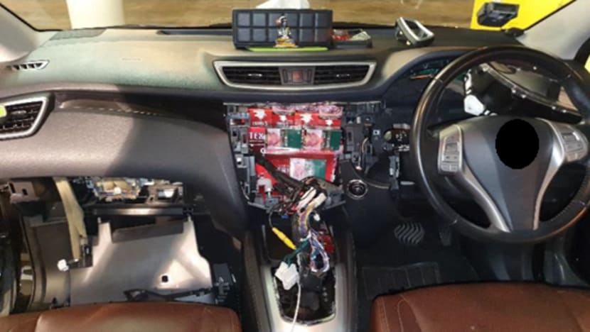 ICA officers seize cigarettes hidden in modified cars ICA officers seize cigarettes hidden in modified cars