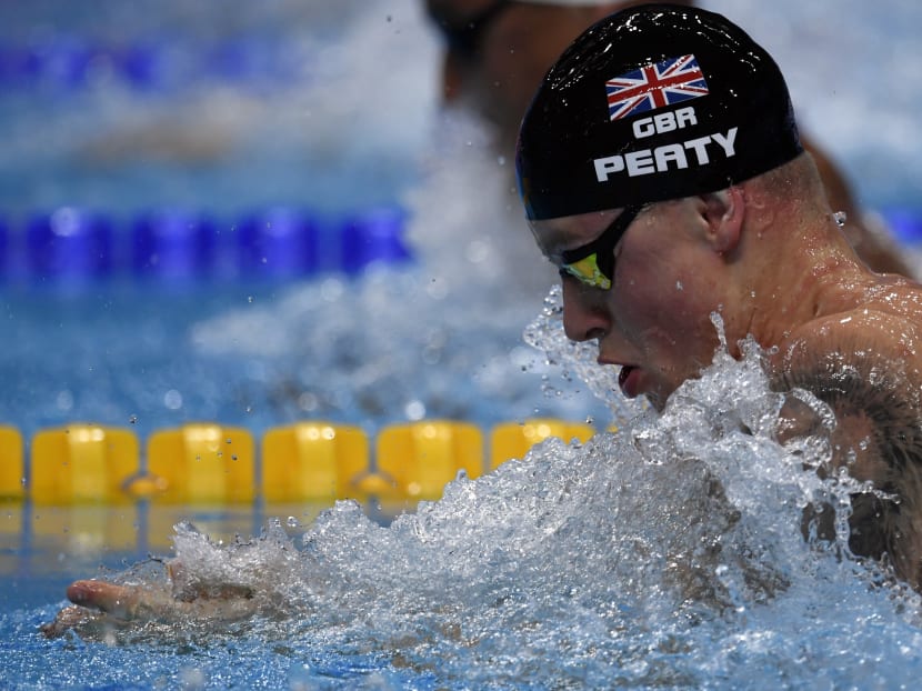 Adam Peaty's 50m breaststroke world record is the second world mark to fall at the world championships in Budapest after Sarah Sjostrom swam the 100m freestyle in 51.71secs on Sunday. Photo: AFP