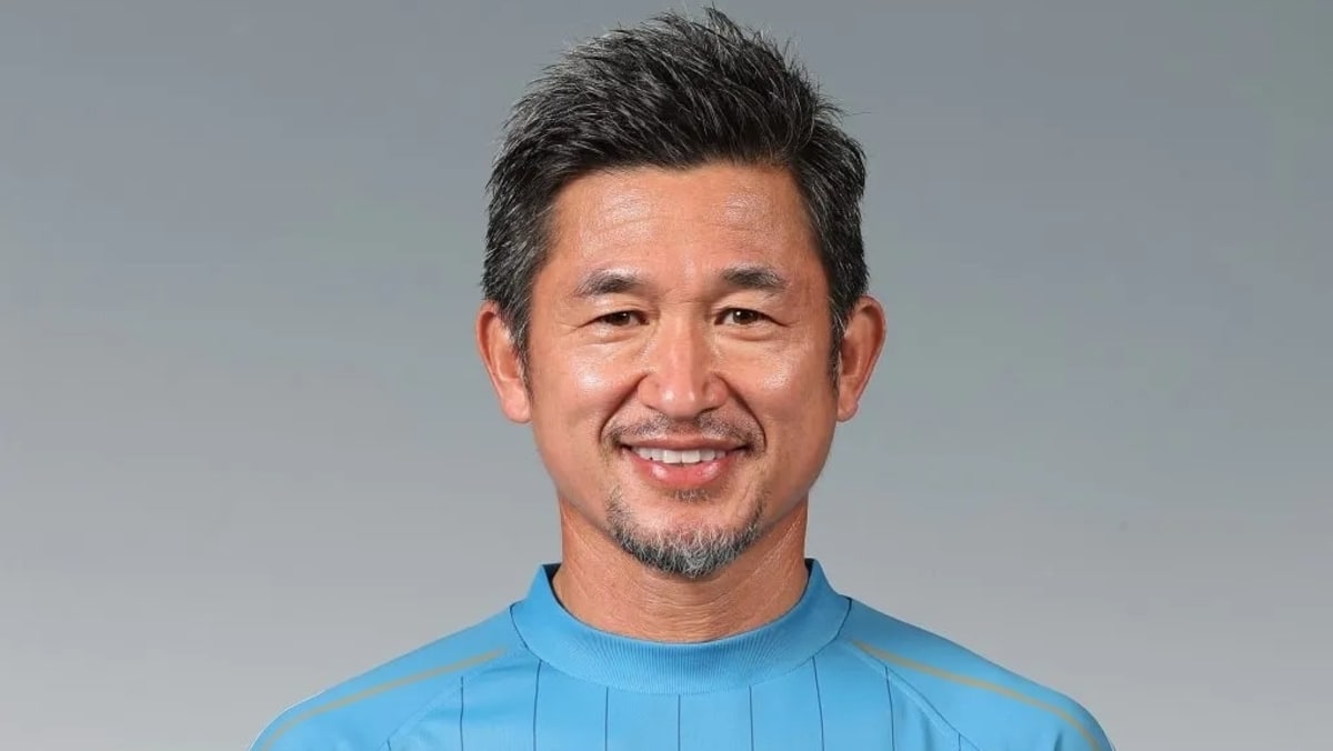 55-year-old Japanese footballer 'King Kazu' joins Portuguese club