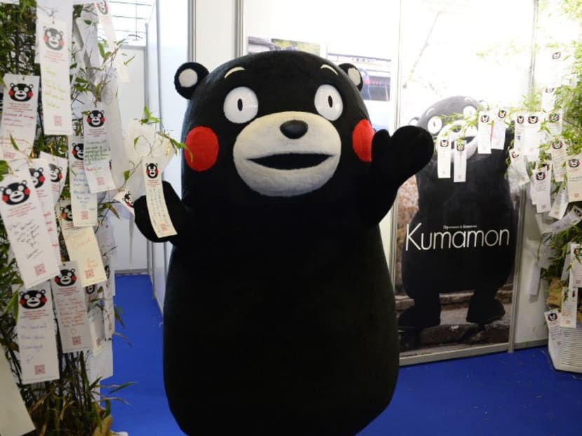 Kumamon is a popular bear mascot in Japan. Photo: AFP