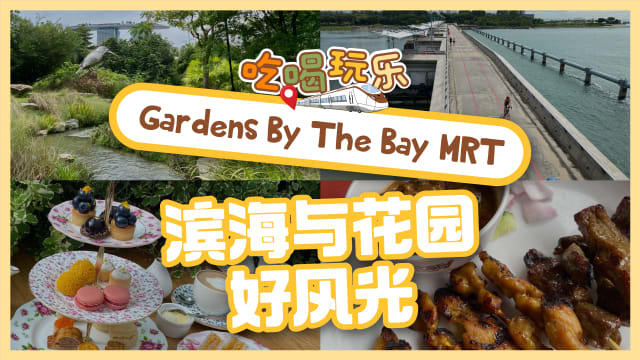【吃喝玩乐TEL】Gardens by the Bay MRT　滨海与花园好风光