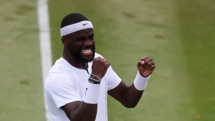 Tiafoe steals the show in Bublik circus act Tiafoe steals the show in Bublik circus act