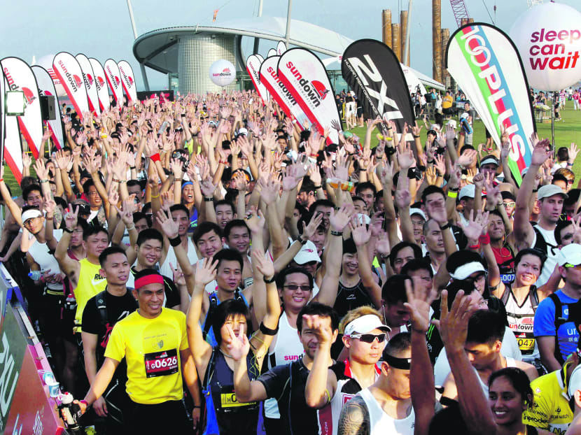 Early warning system for marathon runners