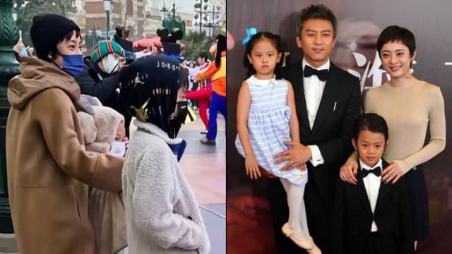 孙俪带儿女游迪士尼　传砸7万元办VIP，入会还需审核！