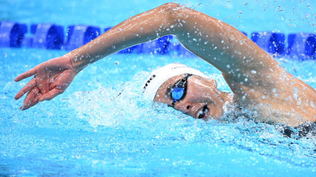 柯婷文100米自由泳预赛失利  无法晋级半决赛