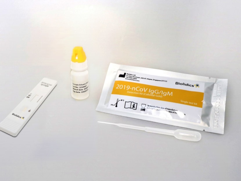 The test kits — developed by Biolidics Limited — can detect Covid-19 with an accuracy of more than 95 per cent using serum, plasma or whole blood samples.