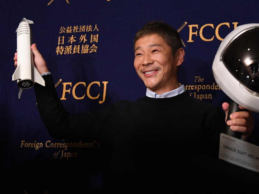 Yusaku Maezawa, an online fashion tycoon, was announced in 2018 as the first man to book a spot aboard the lunar spaceship being developed by SpaceX.