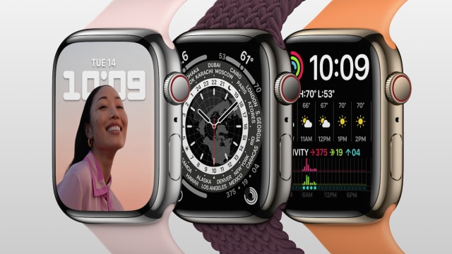 屏幕更大、电池续航力更长　Apple Watch Series 7的6大看点