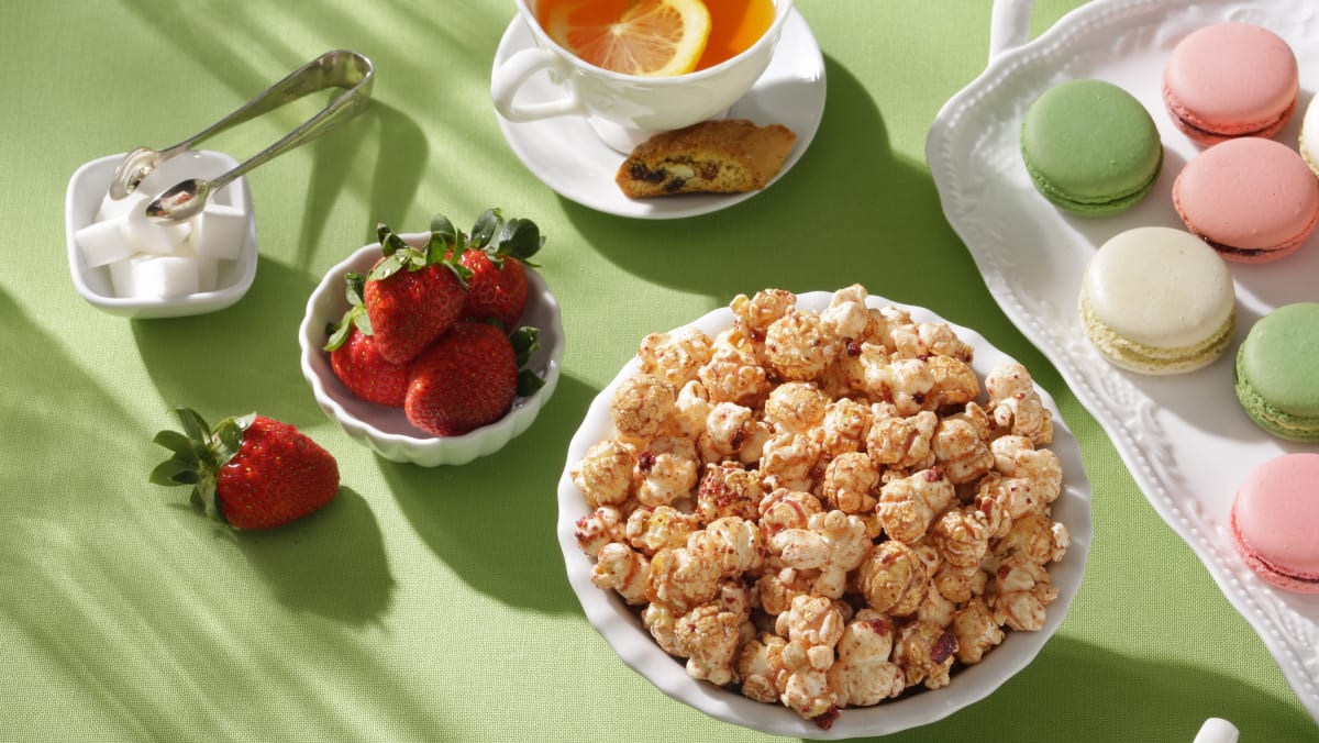 Garrett Popcorn introduces limited edition flavour Simply Strawberry