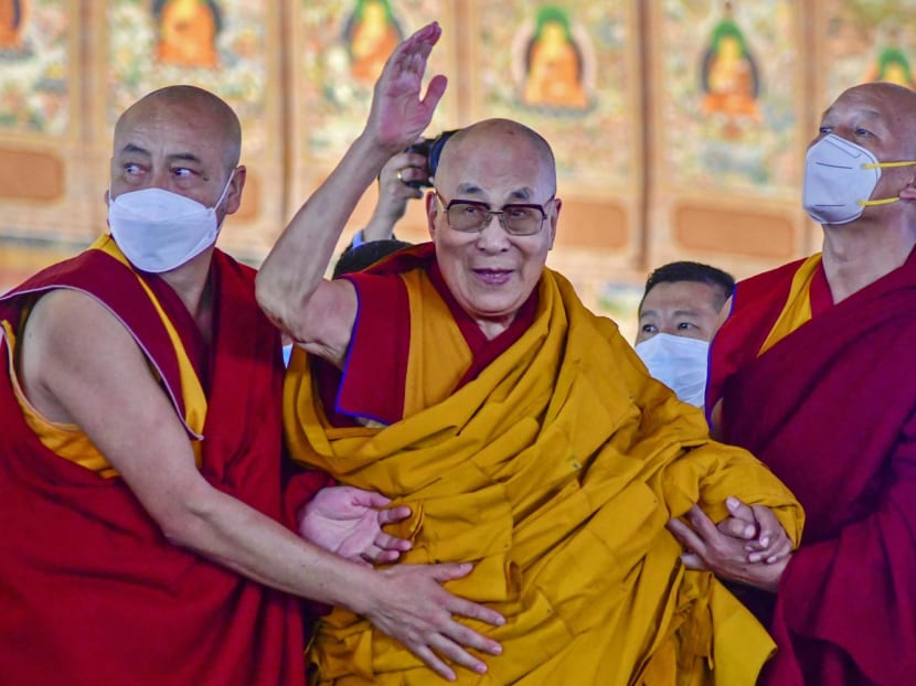 Dalai Lama apologises for asking boy tohis tongue TODAY