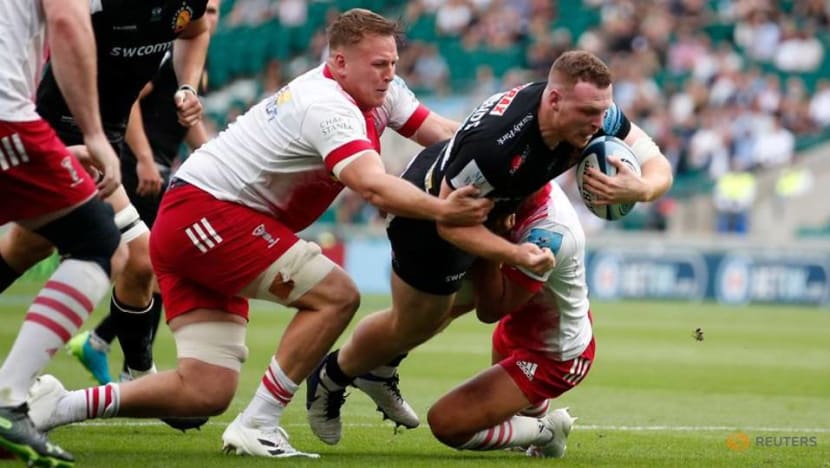 Rugby-Harlequins beat Exeter in thriller to take Premiership crown Rugby-Harlequins beat Exeter in thriller to take Premiership crown