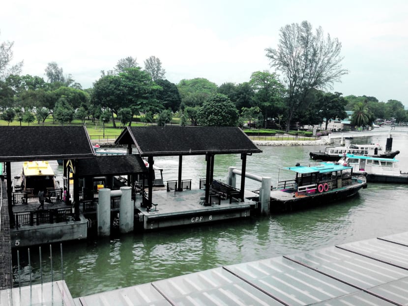 Not many people know about the bumboats at Changi Point Ferry Terminal that pick up passengers headed for the small coastal town of Pengerang. Photo: Yvonne Lim