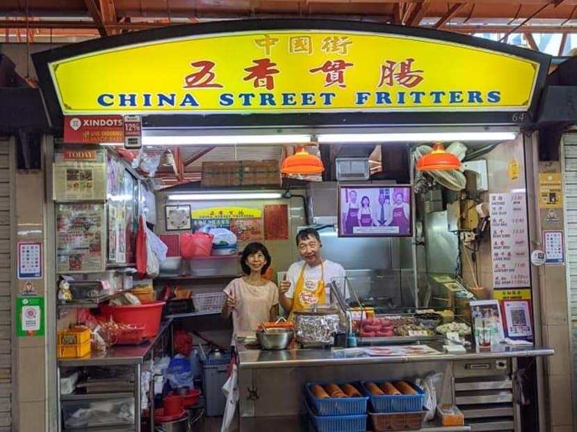 Popular China Street Fritters ngoh hiang stall at Maxwell Food Centre is closing after 81 years Popular China Street Fritters ngoh hiang stall at Maxwell Food Centre is closing after 81 years