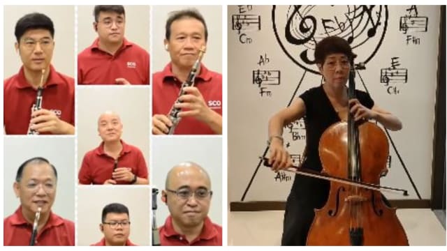 【冠状病毒19】现场演出全取消 新加坡华乐团演奏家网上演奏 